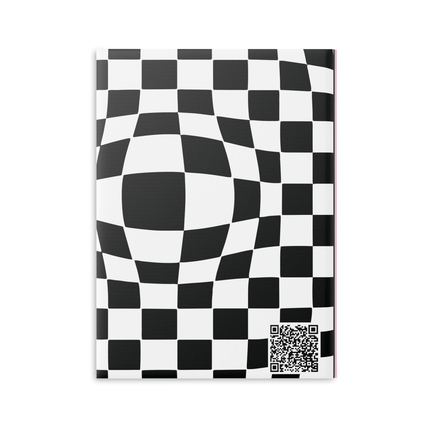 Wild Style Checkered Hardcover Notebook with Puffy Covers (PY)