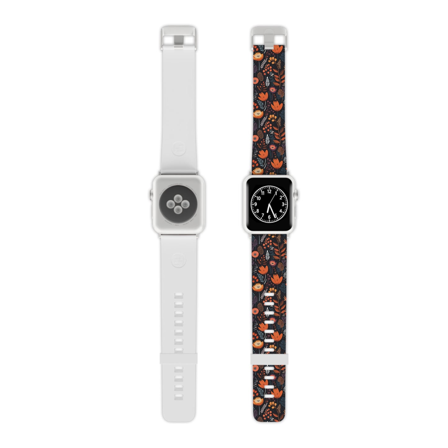 Autumn Bloom Floral Apple Watch Band - Fall Vibes for Nature Lovers