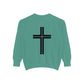 GOD is LOVE Unisex Comfort Colors Garment-Dyed Sweatshirt