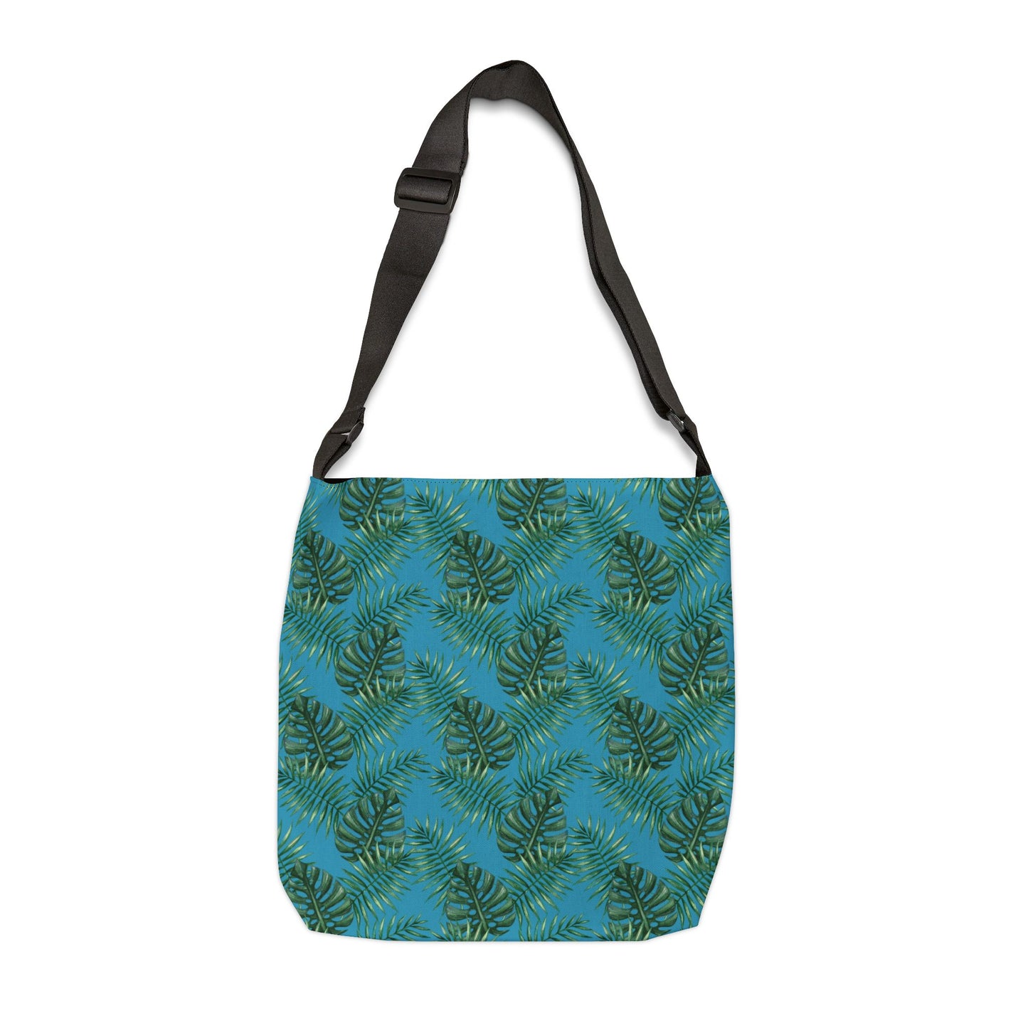 Turquoise Tropical Bliss Adjustable Tote Bag (AOP)