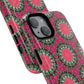 Floral KaleidoBloom iPhone Case, Tough Magnetic Cases, Floral iPhone Cover, Stylish Tech Accessory, Durable Design, Vibrant Gift Idea