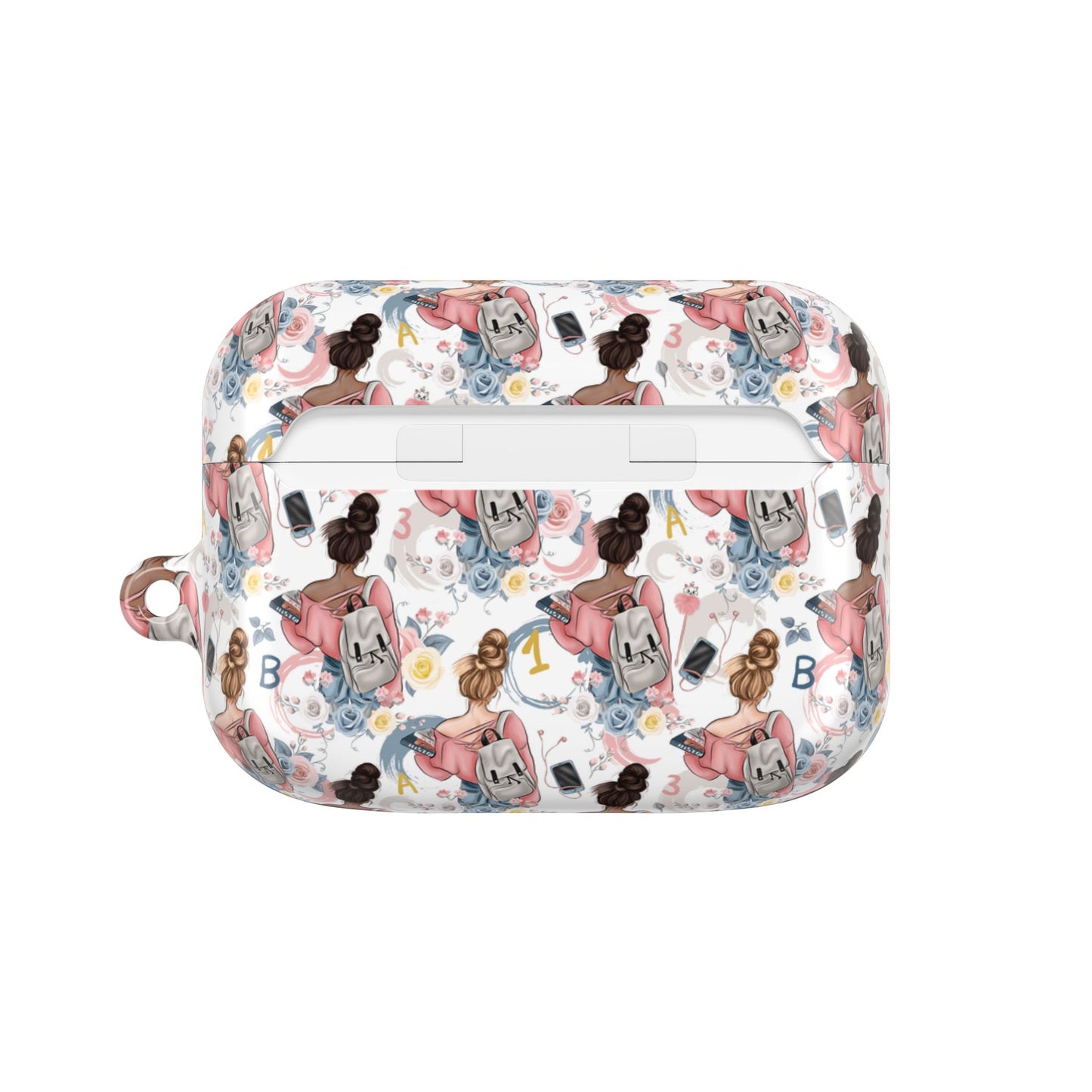Study Chic AirPod Case Covers with Trendy Illustrations.