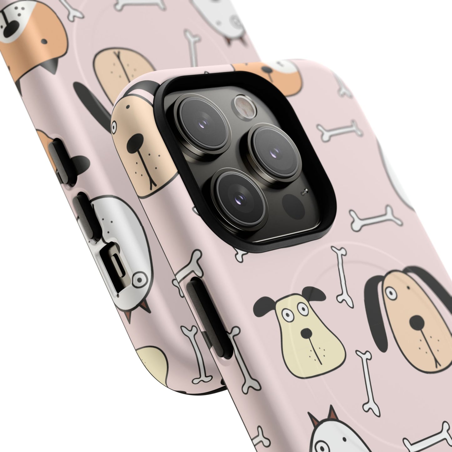Cute Dog iPhone Case, Tough Magnetic Cases for Pet Lovers, Dog-Themed Accessories, Gift for Dog Owners, Unique iPhone Cover