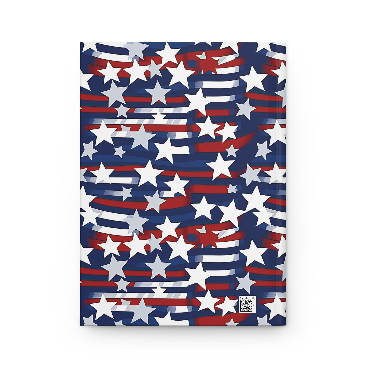 Patriotic Waves Hardcover Journal (PY)