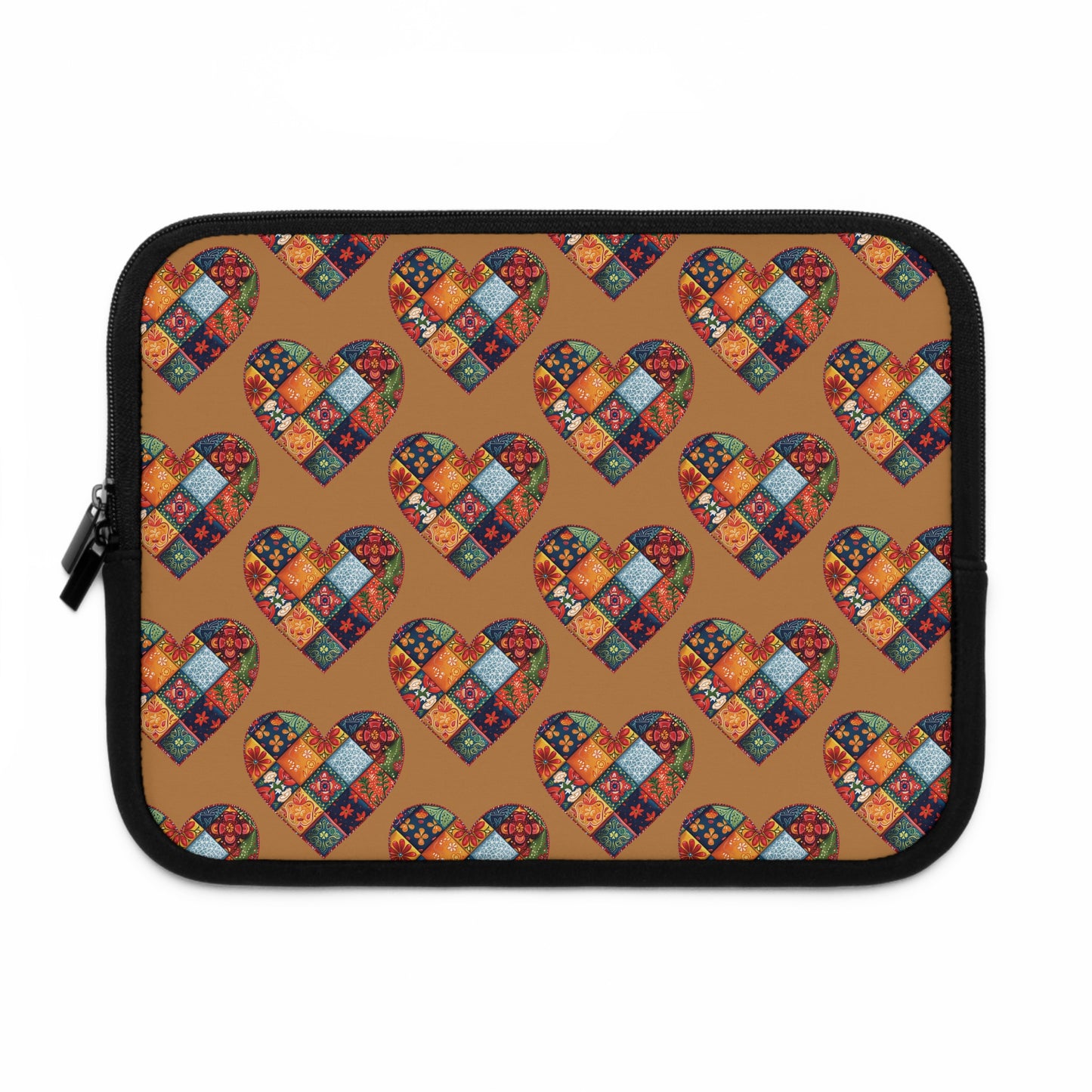 Patchwork Hearts Laptop Sleeve