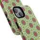 Personalized Meadow Mandala Bloom Vibrant Flower  — Green & Pink Geometric Daisy Design