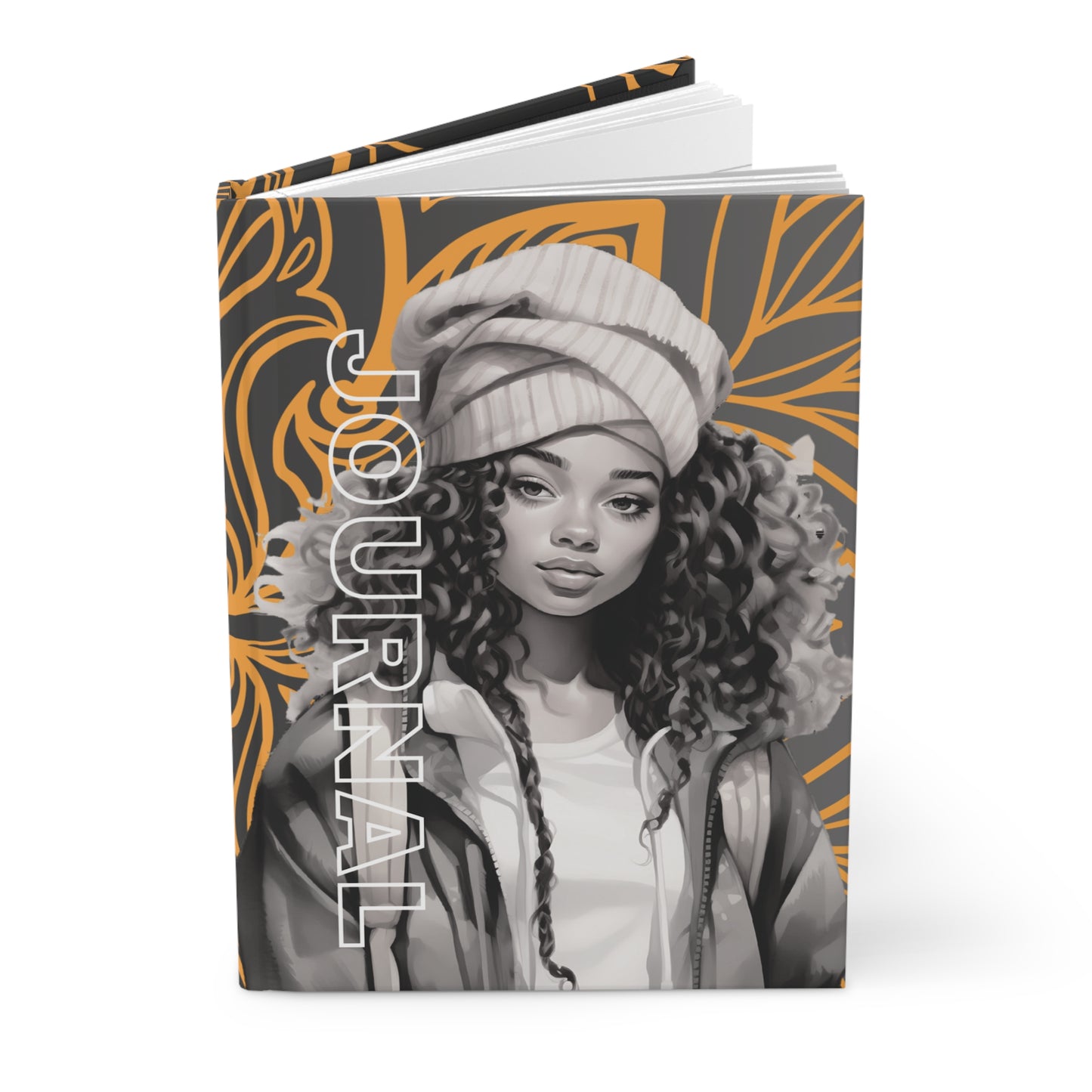 Stylish Hardcover Journal, Inspirational Journal for Dreamers, Gift for Writers, Matte Finish Journal, Creative Planning Notebook