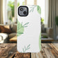 Stylish Tough iPhone Magnetic Cases with Leaf Design, iPhone Protection Cases, Greenery iPhone Covers, Eco-Friendly iPhone Accessories, Gift for Her.