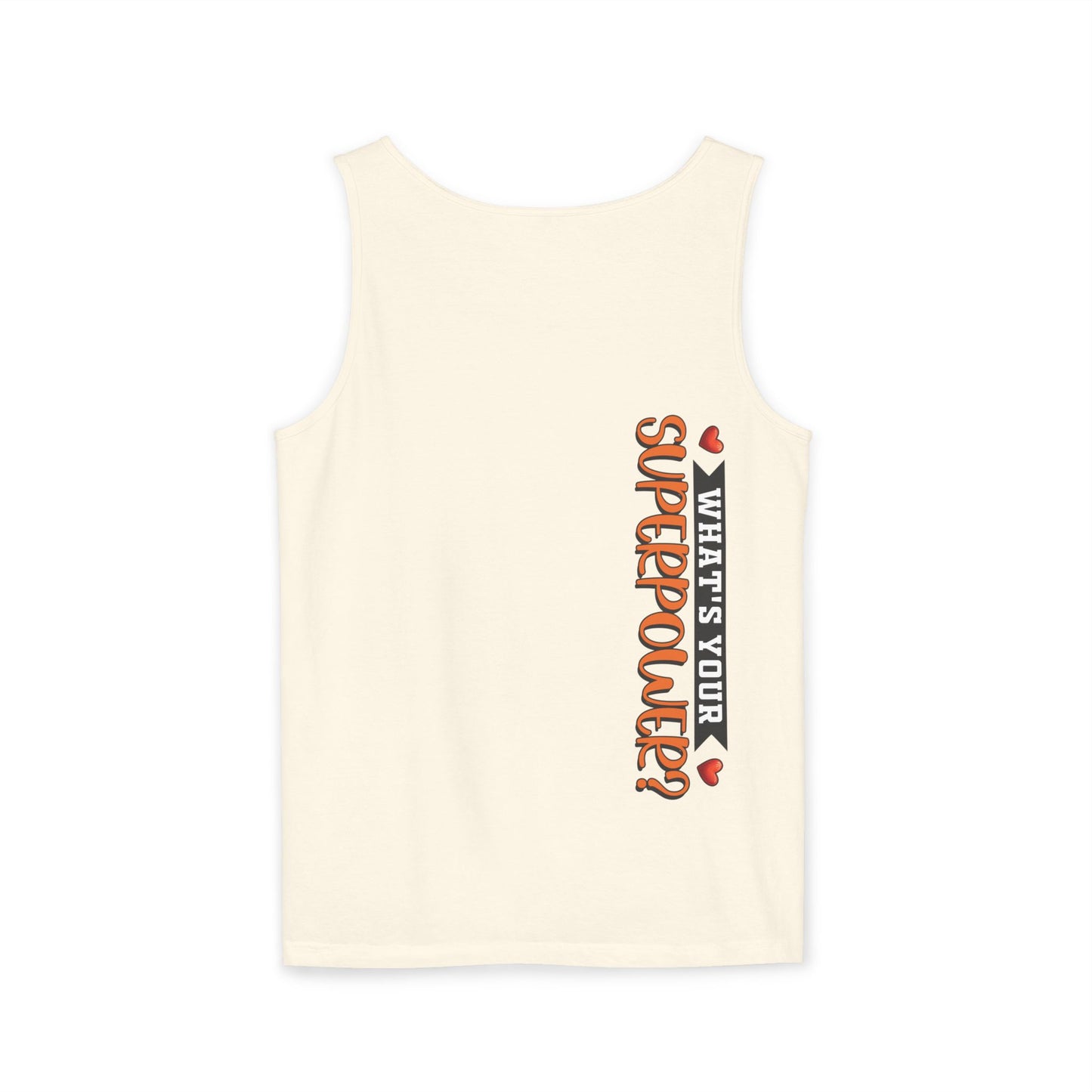 Teachers are Heros Unisex Garment-Dyed Tank Top