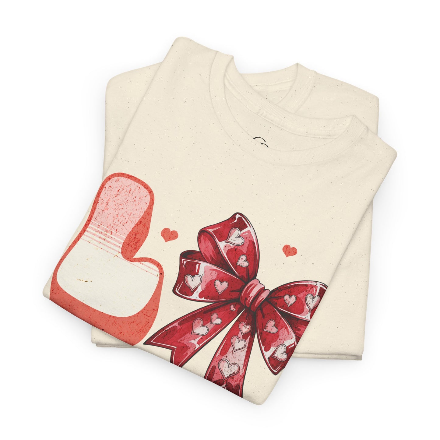 LOVE Charm Coquette Unisex Heavy Gildan Cotton Tee.