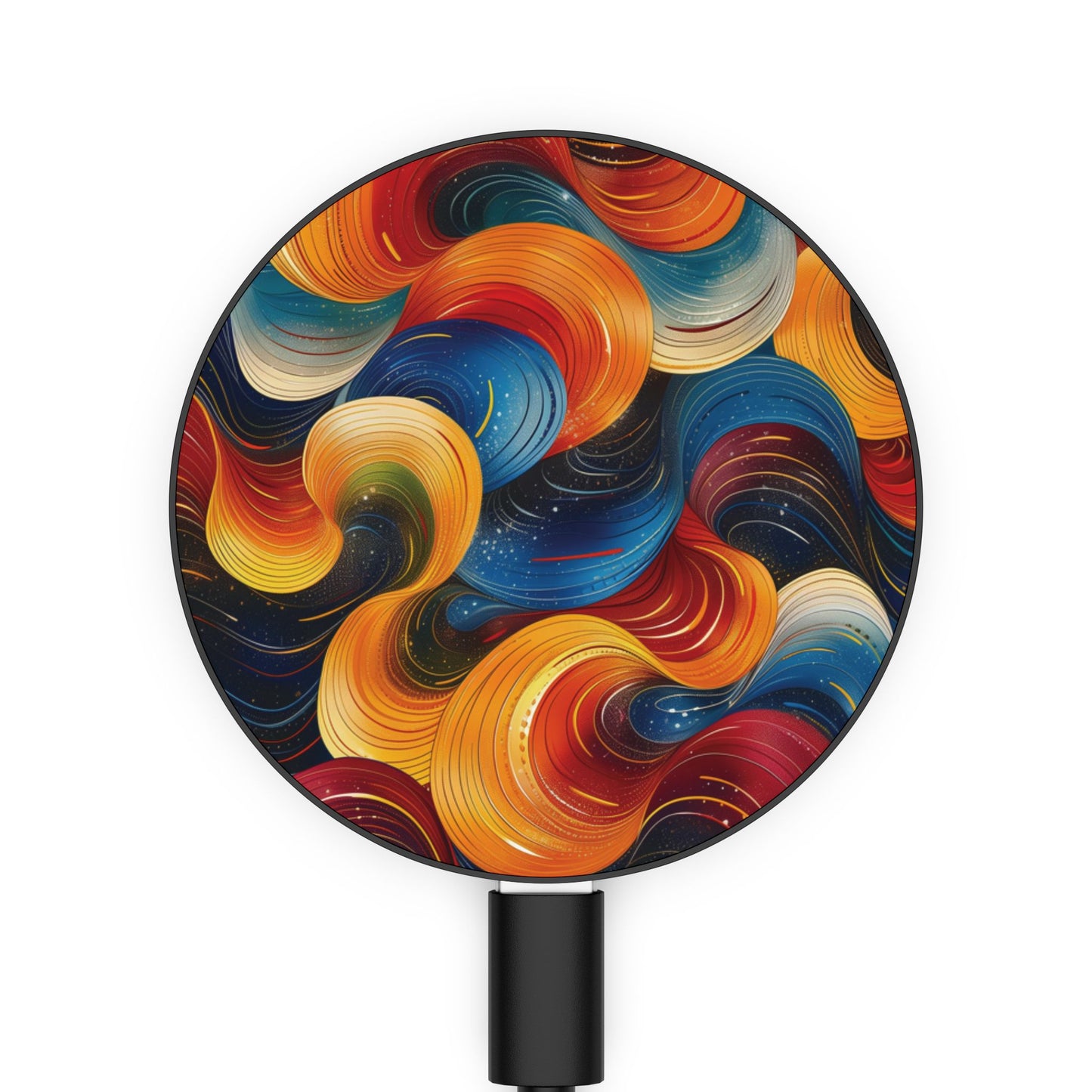 Cosmic Swirl Magnetic Induction Charger