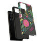 Personalized Floral Fantasy Samsung and Google Pixal Phone Case – Personalized Tough Cases with Colorful Garden Design