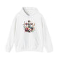 Faith and Floral Cross Unisex Gildan Hoodie Sweatshirt