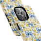 Sunshine Blue Coquette Bows Tough iPhone Magnetic Case for iPhones, Cute iPhone Cover, Spring Gift, Durable Case, Custom iPhone Protection