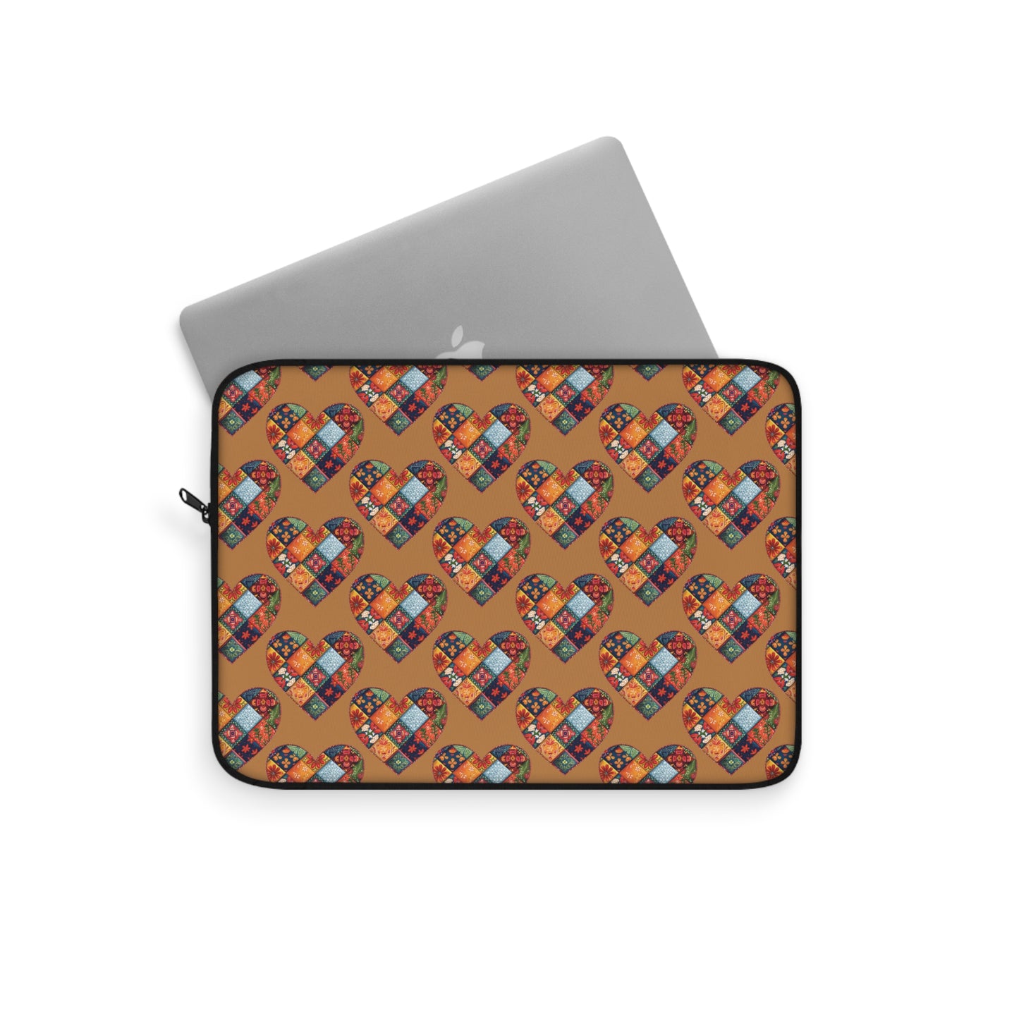 Patchwork Hearts Laptop Sleeve