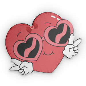 Custom HEART Shaped Pillows