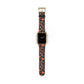 Autumn Bloom Floral Patterned Watch Band - Boho Chic Accessory, Gift for Her, Adjustable Strap for Smartwatch, Trendy Wristband, Floral Design.