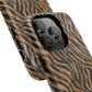 Tough Magnetic iPhone Case with Zebra Print, Stylish Protection for iPhones, Unique iPhone Accessory, Gift for Animal Lovers]