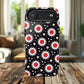 Crimson Spark Radiance Bold Floral Magnetic iPhone Cases, Stylish Tough Cases, Unique iPhone Accessories, Perfect Gift for Her, Trendy Tech Gear.