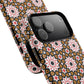 Bohemian Patterned Tough Magnetic Cases, Unique Phone Protection, Stylish Phone Cover, Gift for Trendsetters, Vibrant Designs