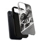 Personalized Monochrome Monstera Tropical Phone Case - Tough Magnetic MagSafe® Cases, Gifts for Nature Lovers, Stylish Phone Accessories, Gifts for Her.
