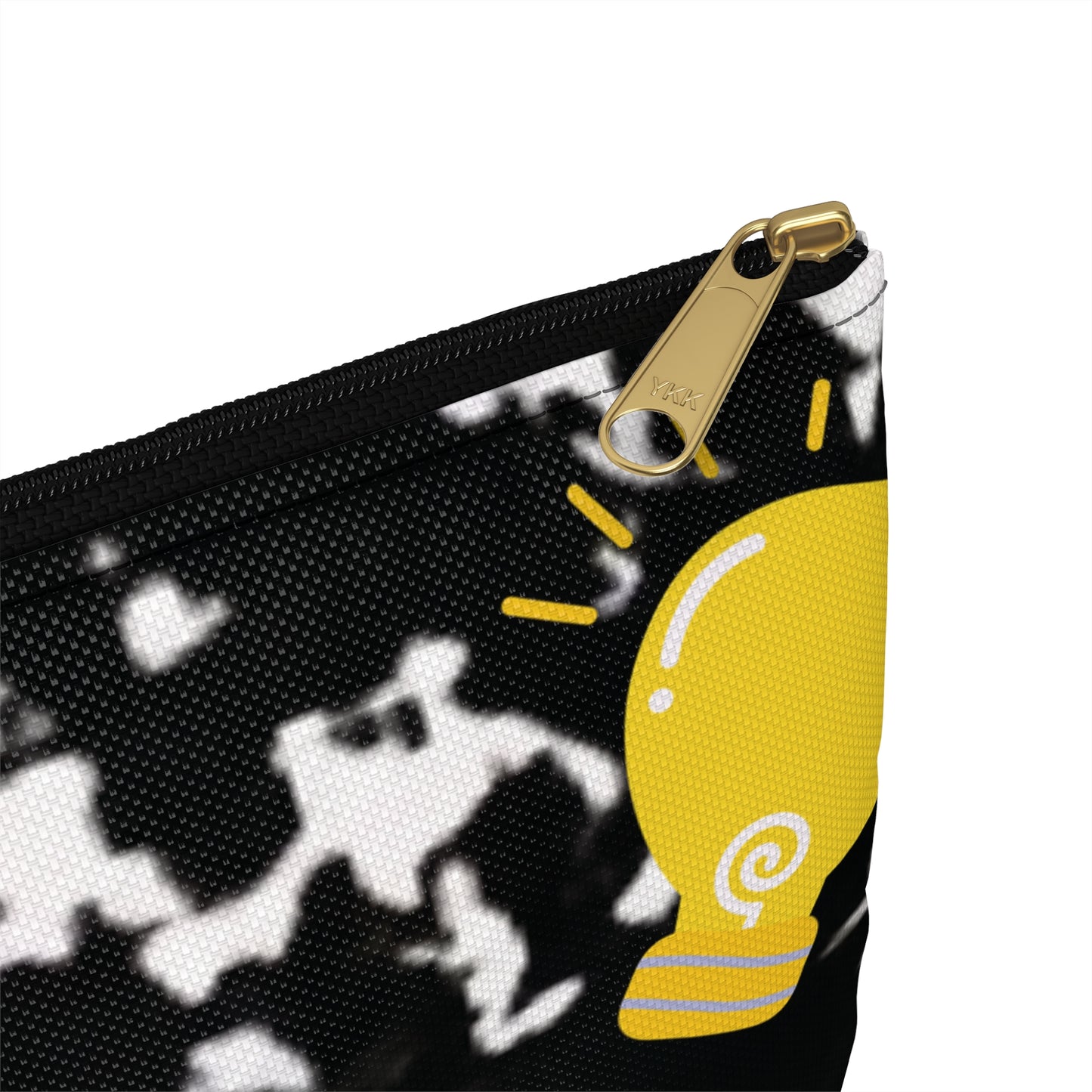 Personalized Black Composition Book Inspired Accessory Pouch, Kids School Supplies, Classroom Organizer, Teacher Gift, Fun Stationery Case, Back to School