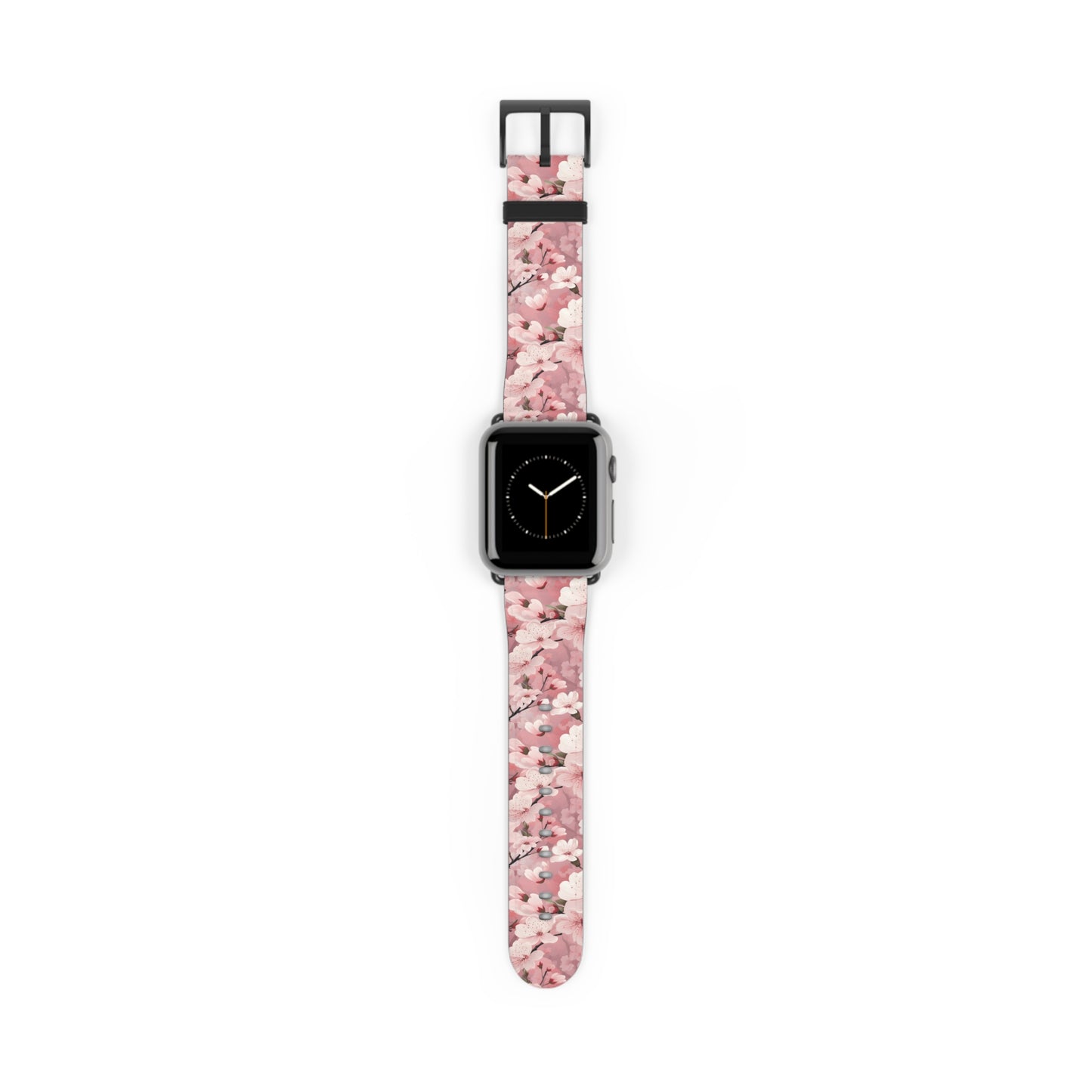 Cherry Blossom Floral Floral Watch Band - Elegant Design.