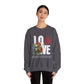 LOVE Always Unisex Heavy Blend™ Crewneck Sweatshirt.