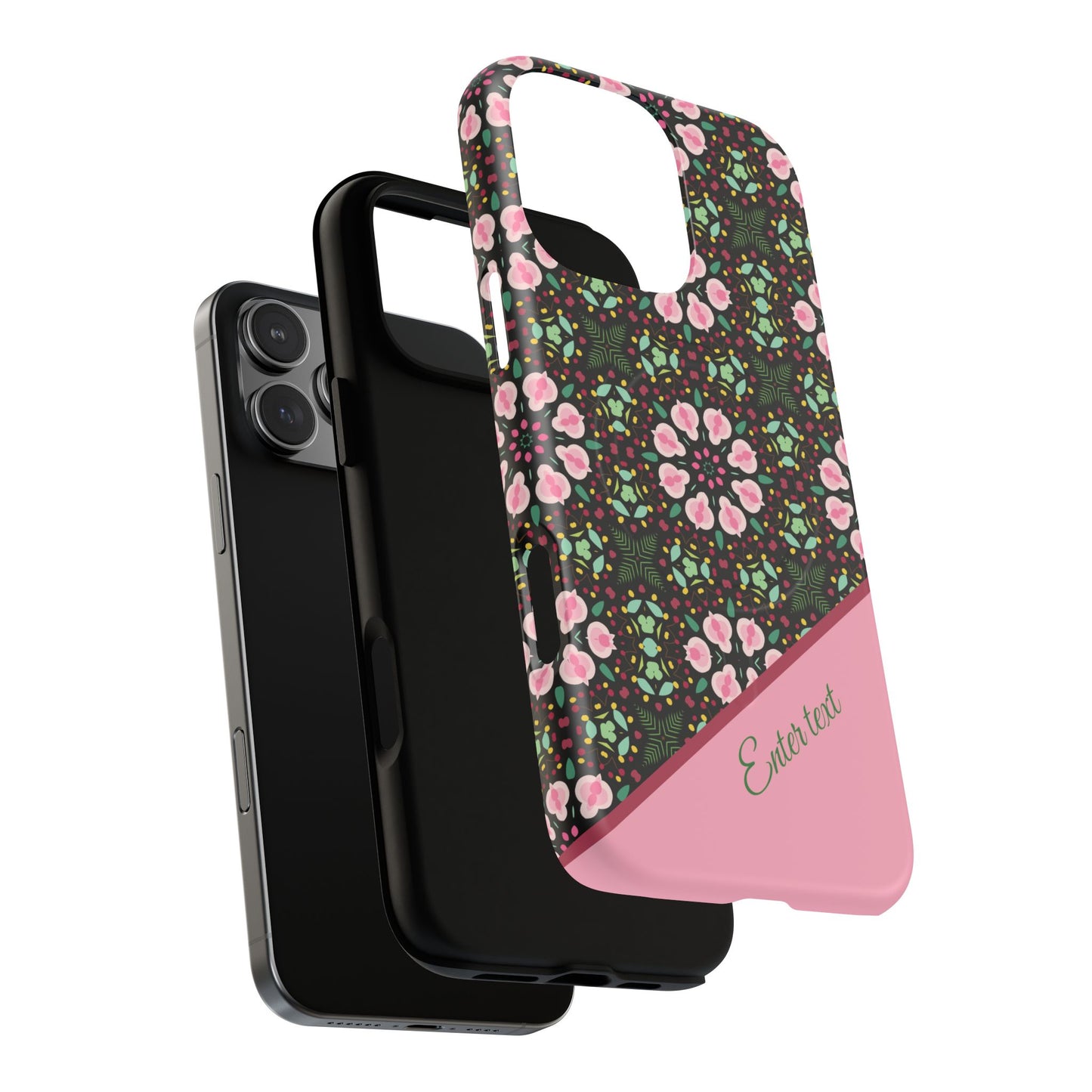 Personalized Twilight Petal Tapestry Floral Tough Magnetic MagSafe® iPhone Case, Durable iPhone Protector, Unique Gift for Her, Stylish Tech Accessories.