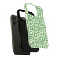 Chic Leopard Print iPhone Cases | Tough Magnetic Cases, iPhone Protection, Animal Print, Stylish Tech Accessories, Green iPhone Case
