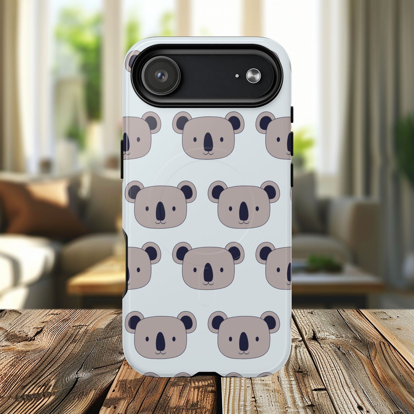 Cute Koala iPhone Case, Tough Magnetic iPhone Cases, Funny Animal Cases, Unique Gifts for Animal Lovers, Cute Phone Accessories, Birthday Gift