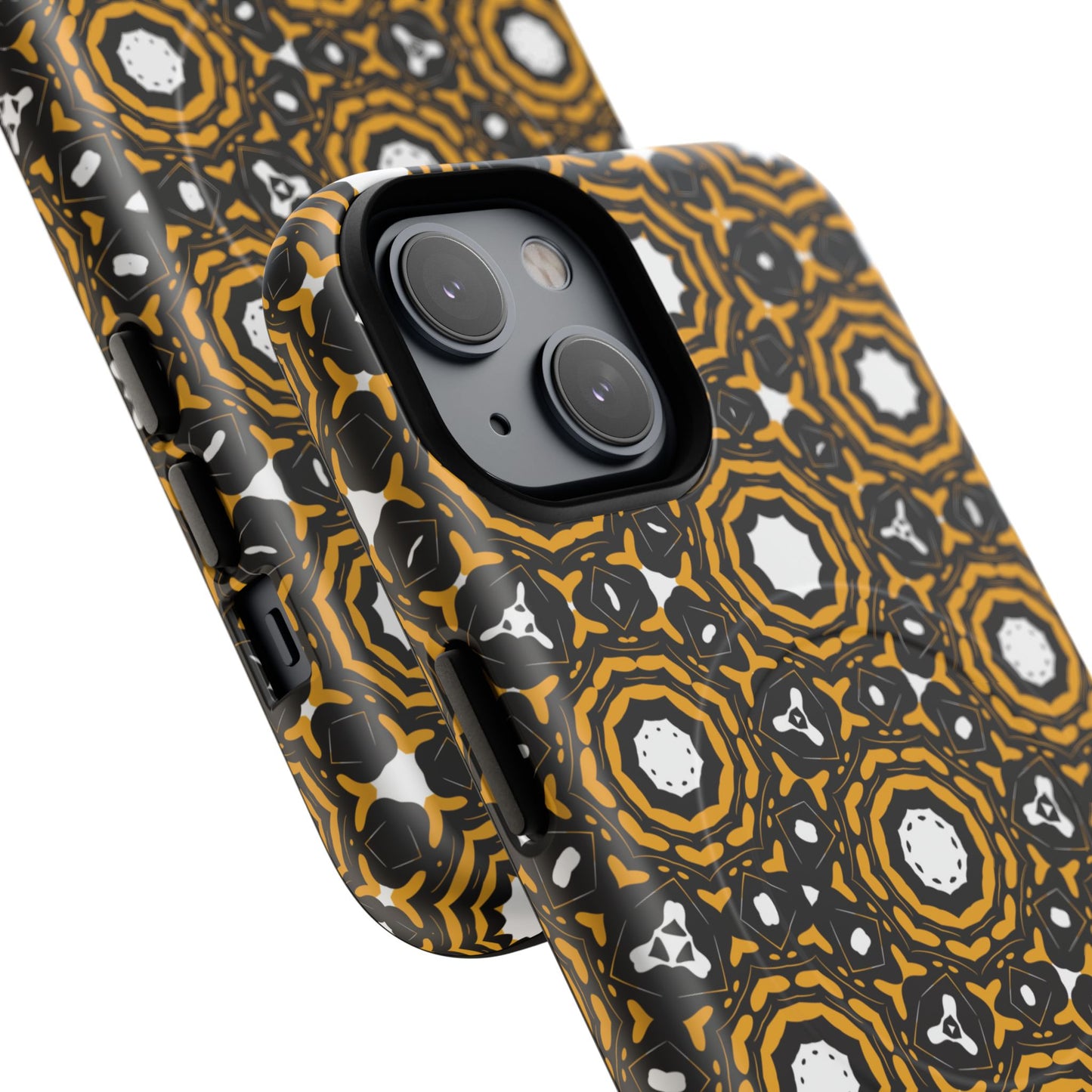 Stylish Tough Magnetic Phone Case, Unique Pattern Phone Cover, Durable Magnetic Case, Trendy Tech Accessories, Gift for Phone Lovers