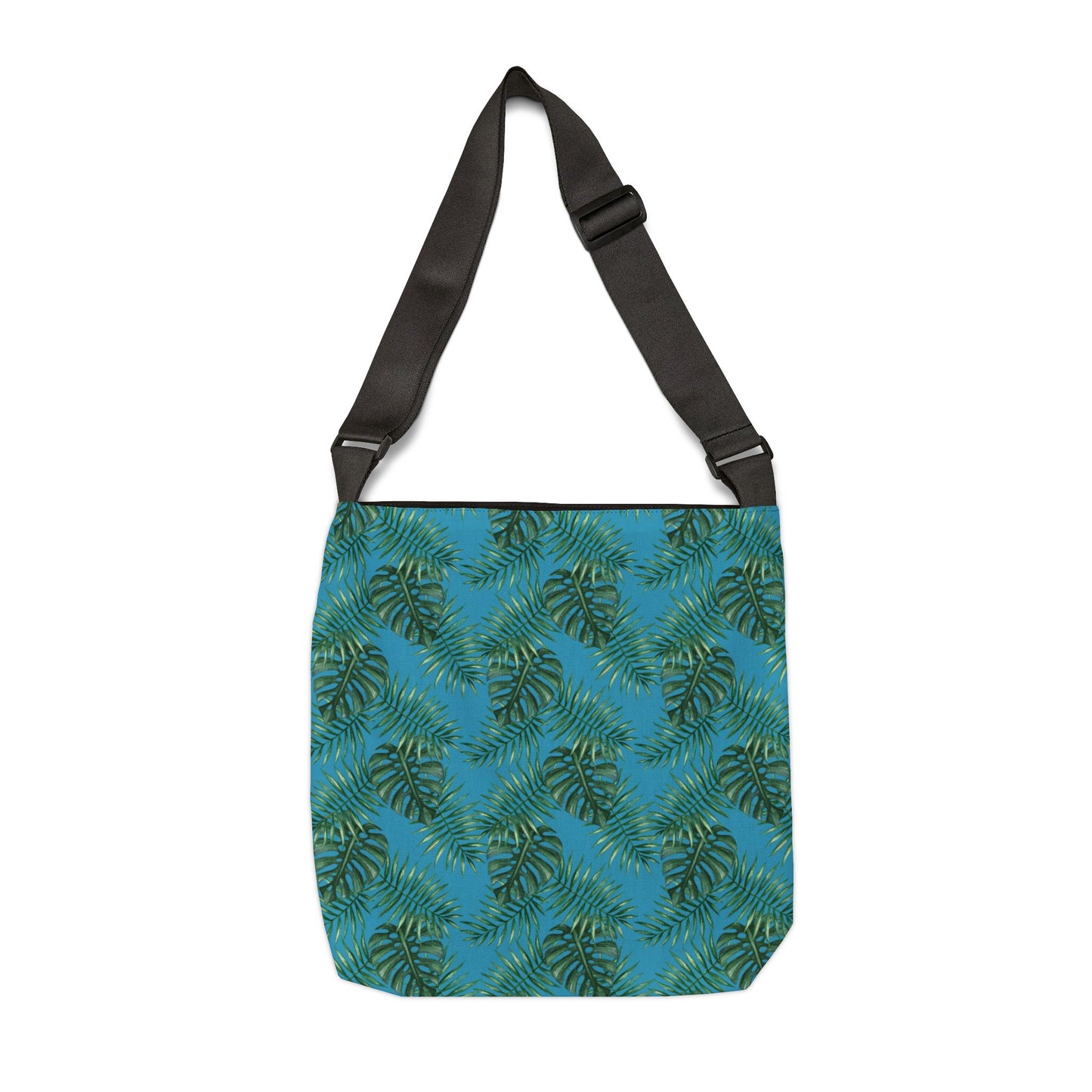 Turquoise Tropical Bliss Adjustable Tote Bag (AOP)