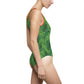 Green Tropical Bliss Women's Classic One-Piece Swimsuit (AOP)