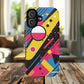 Electric Motion Mix iPhone Cases for Creative Souls | Tough iPhone Magnetic Cases, Stylish Protection, Unique iPhone Accessories, Gift for Art Lovers, Retro Vibes