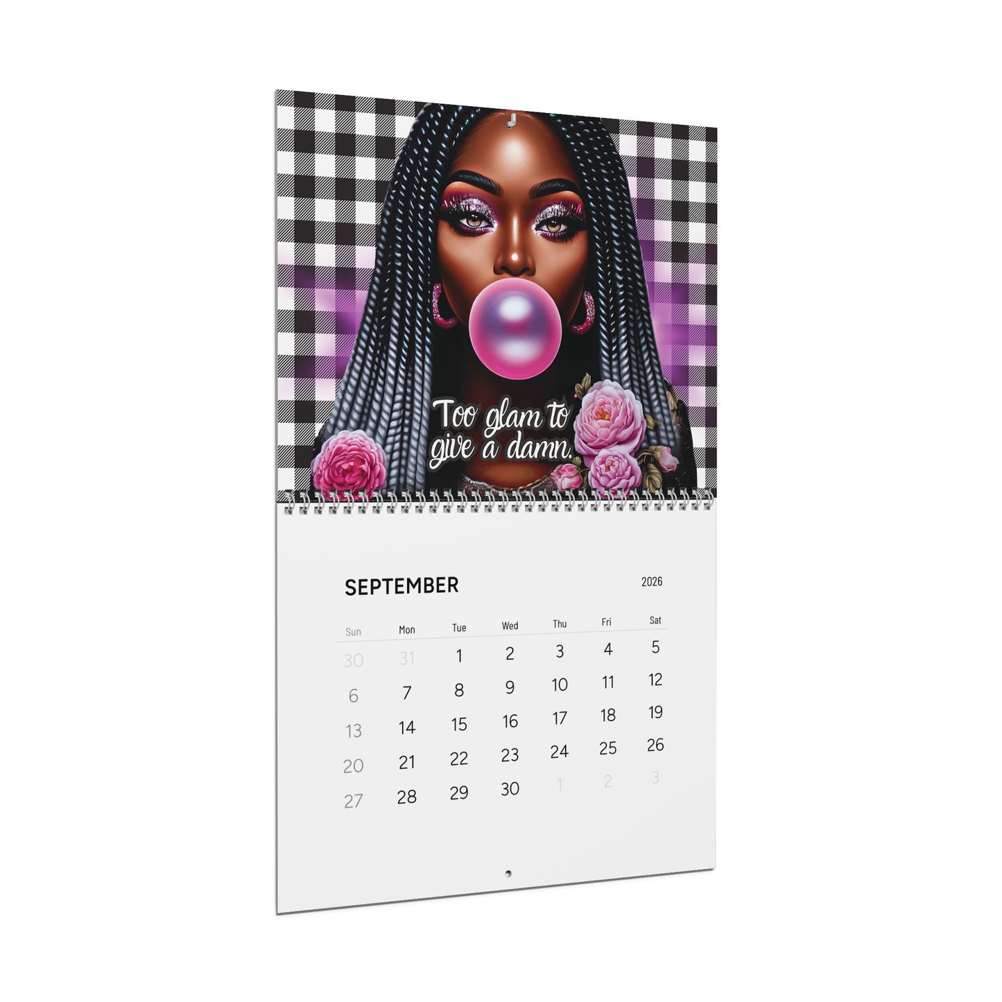 365 Days of Sass 2026 Wall Calendar — Bold & Vibrant Monthly Attitude.