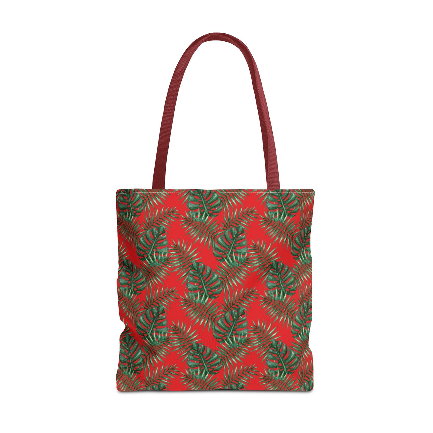 Red Tropical Bliss Tote Bag