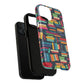 Colorful Book-Themed Phone Case, Literary Gift, Tough Magnetic Case, Book Lover’s Accessory, Phone Protection, Reading Enthusiast