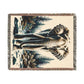 Elephant IllustrationTapestry Woven Blanket