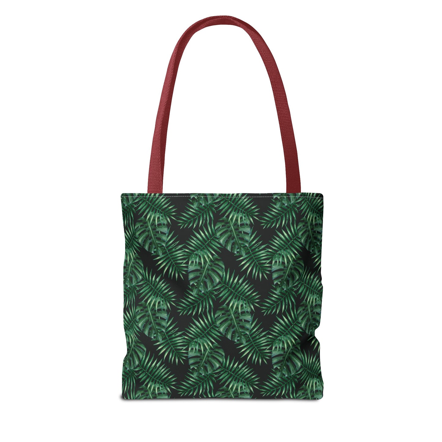 Black Tropical Bliss Tote Bag