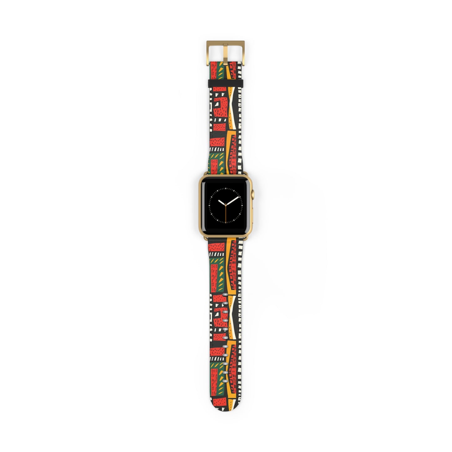 Tribal Harmony Colorful Geometric Watch Band - Vibrant Accessory for Style Lovers