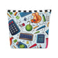 Academic Adventures Cotton Cosmetic Bag