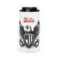 Personalized Patriotic Eagle with Shield Design Can Cooler — (Custom Name)
