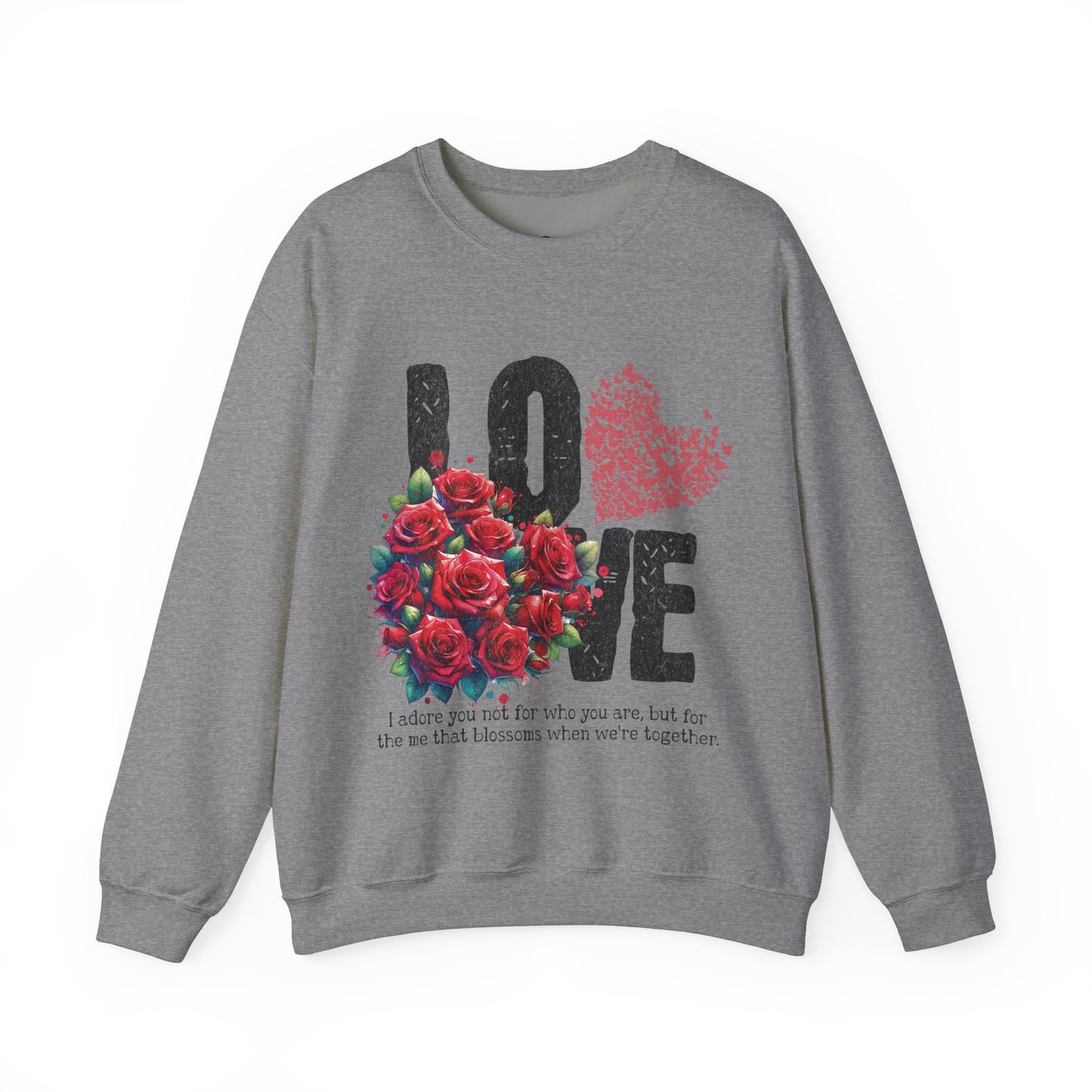 LOVE Always Unisex Heavy Blend™ Crewneck Sweatshirt.