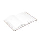 Personalized Stained Glass Lotus Blossom Hardcover Notebook — Custom Name and Affirmation Puffy Cover Journal.
