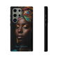 Regal Reflections: African Majesty iPhone, Samsung and Google Tough Phone Cases.