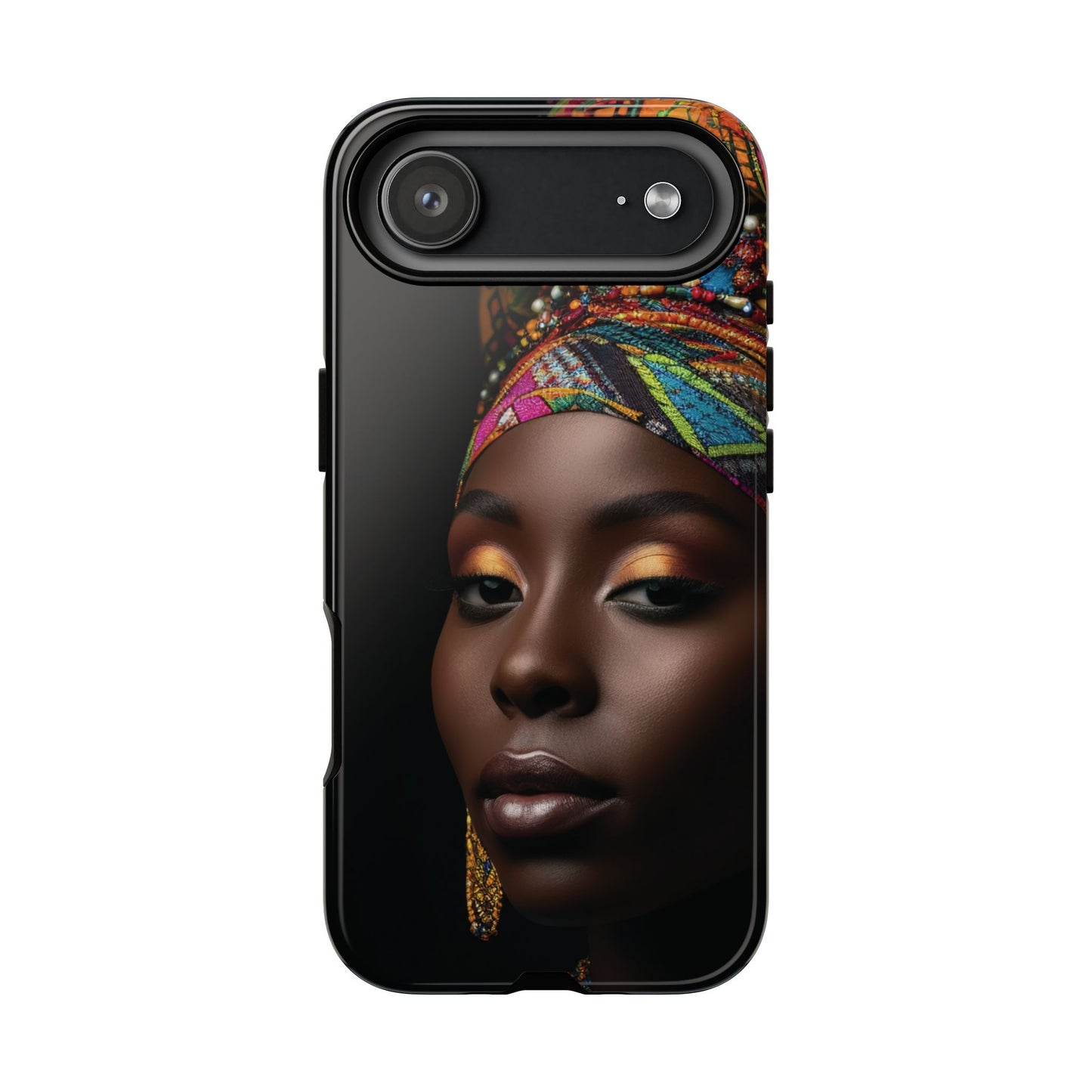 Regal Reflections: African Majesty Tough Google Pixel, iPhone and Samsung Cases.