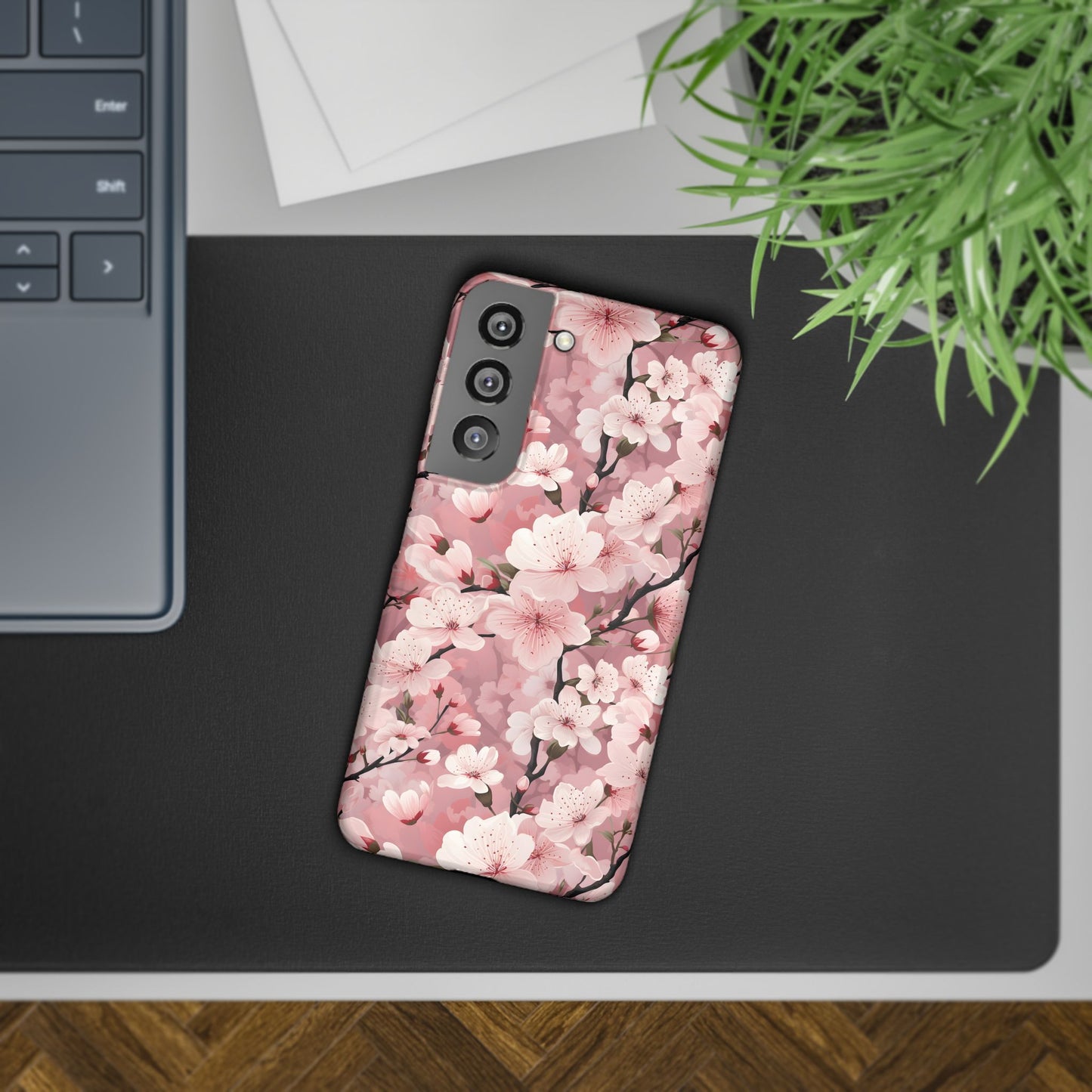 Cherry Blossom Slim Phone Cases for iPhone and Samsung