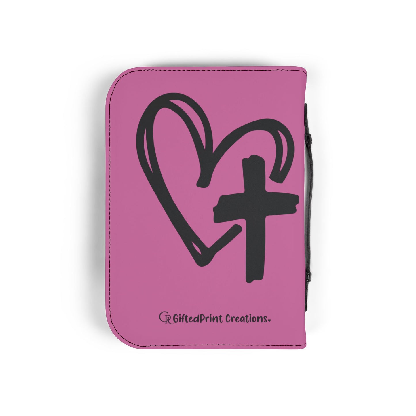 Personalized Floral Cross Bible Cover - Trust in the Lord Design| Baptism | Christening | Anniversary | Birthday Gifts.