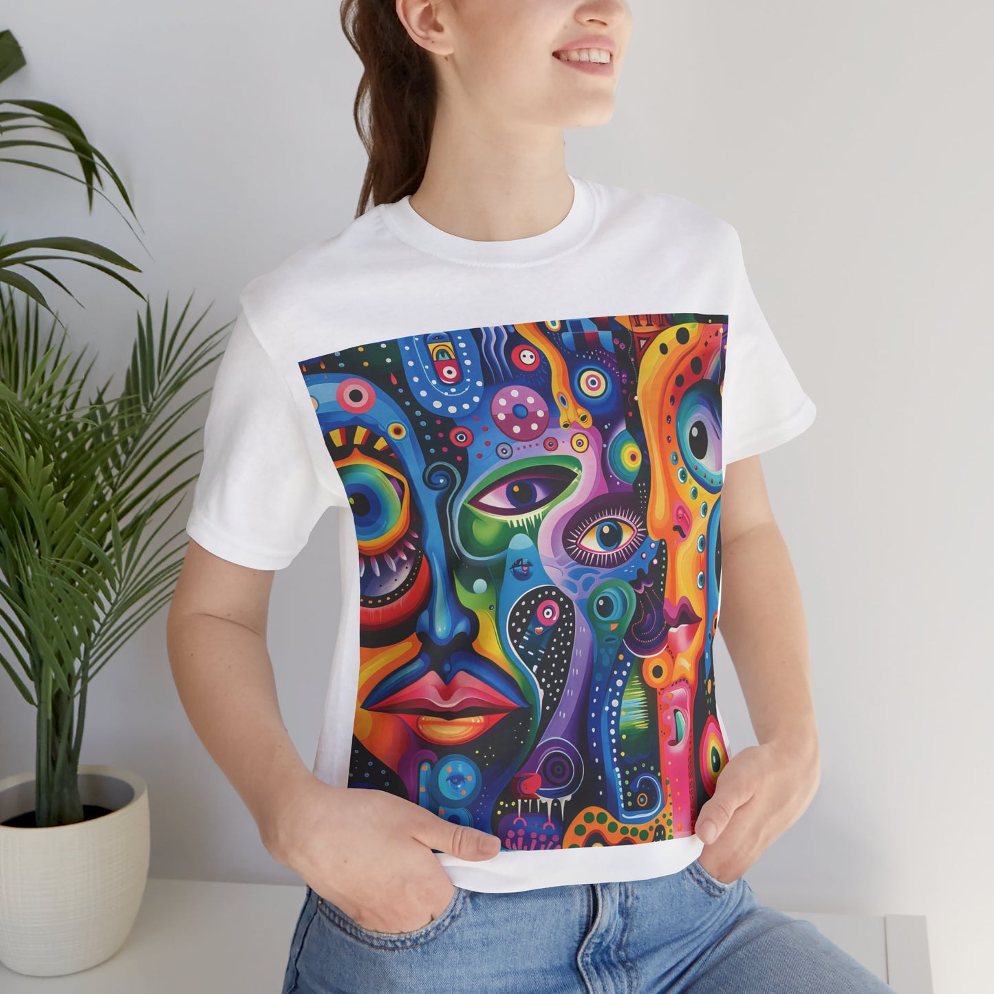 Psychedelic Visions Unisex Jersey Short Sleeve Tee